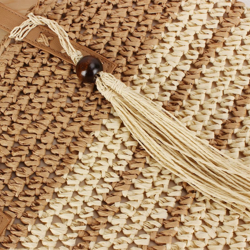 Stor strandveske med elegante detaljer Skanto