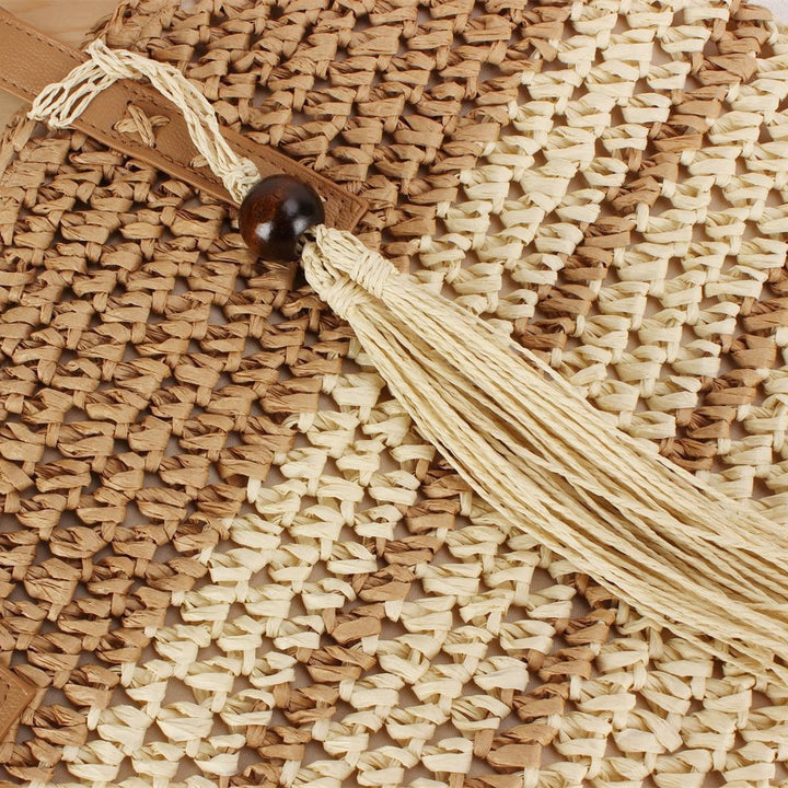 Stor strandveske med elegante detaljer Skanto