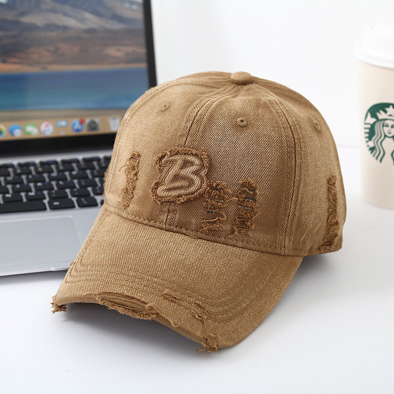 Unisex Slittet Vintage Baseball Caps Skanto