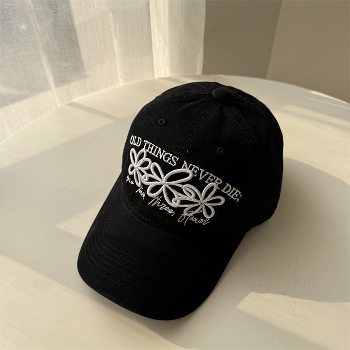 Kvinne Brodert Floral Baseball Cap Skanto 1783922211