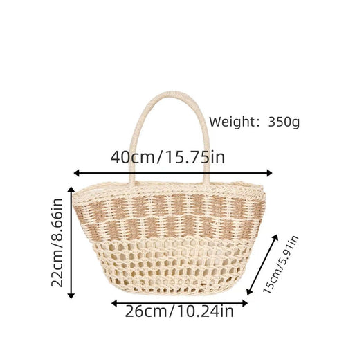 Stor kurv shopper Skanto