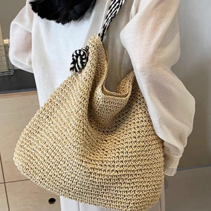 Stroh Shopper-Taske med Moderne Design Skanto