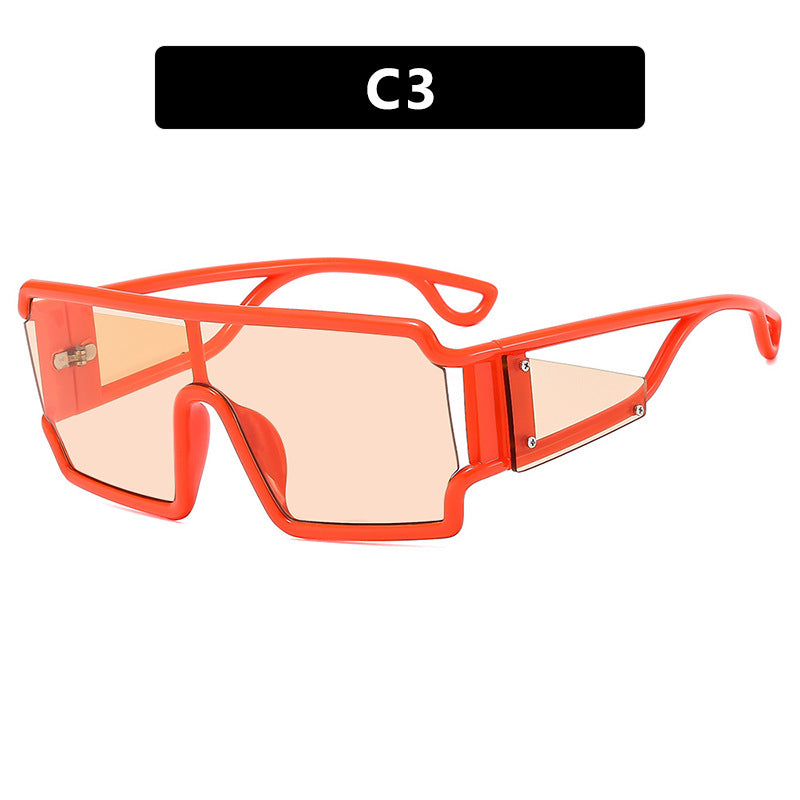 Women's Fashionable Sports Sunglasses with Futuristic Design Skanto