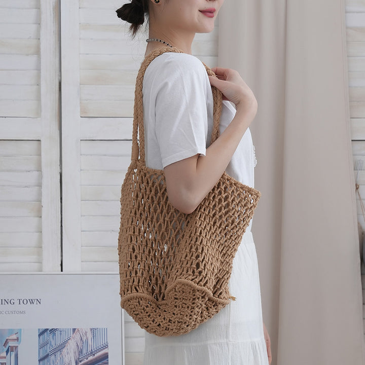 Håndlaget shoppingbag Skanto