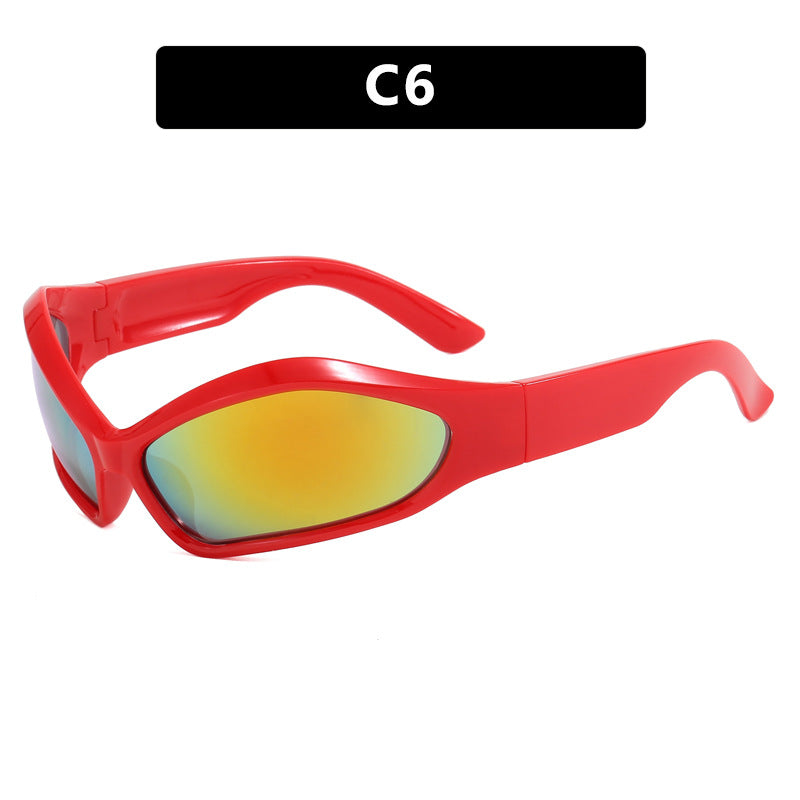Women's sports sunglasses with ergonomic design and protective UV filter Skanto