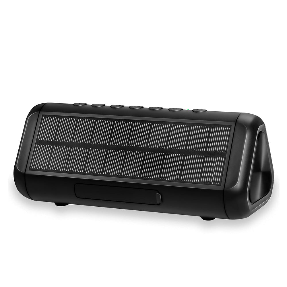 Bærbar Bluetooth-høyttaler med solcellelading Skanto