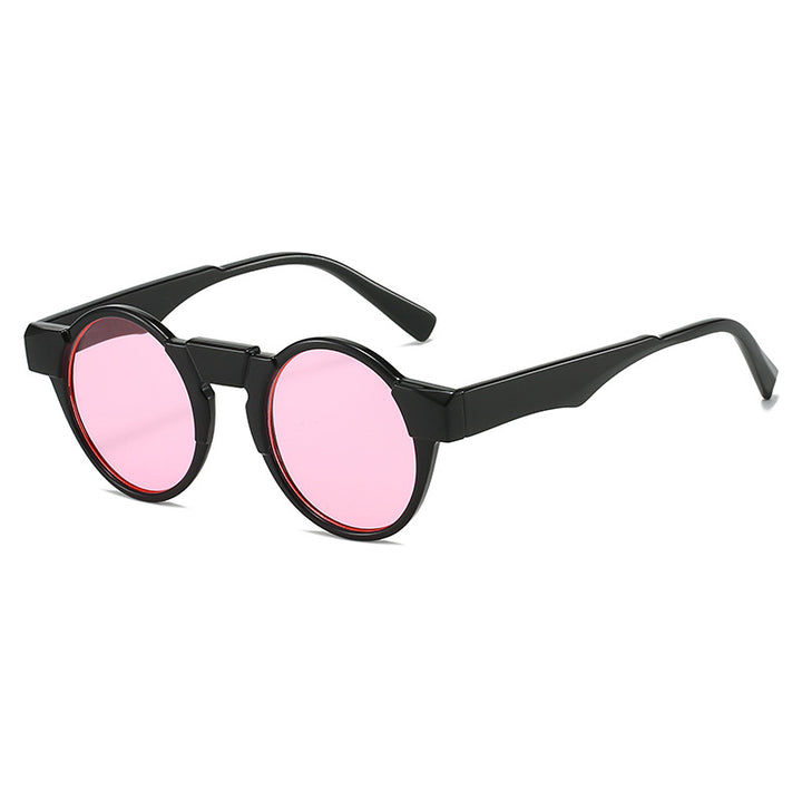 Dame moteriktig lesebrille med innovativt rundt rammedesign Skanto