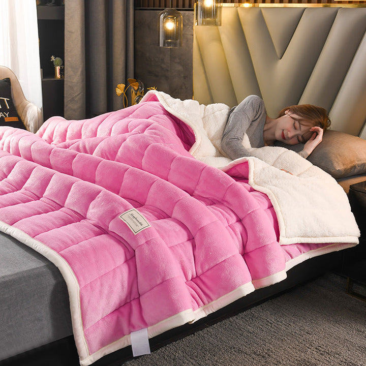 Skanto | Luksuriøs Flanell Fleece Vinterteppe - Holder deg alltid varm!