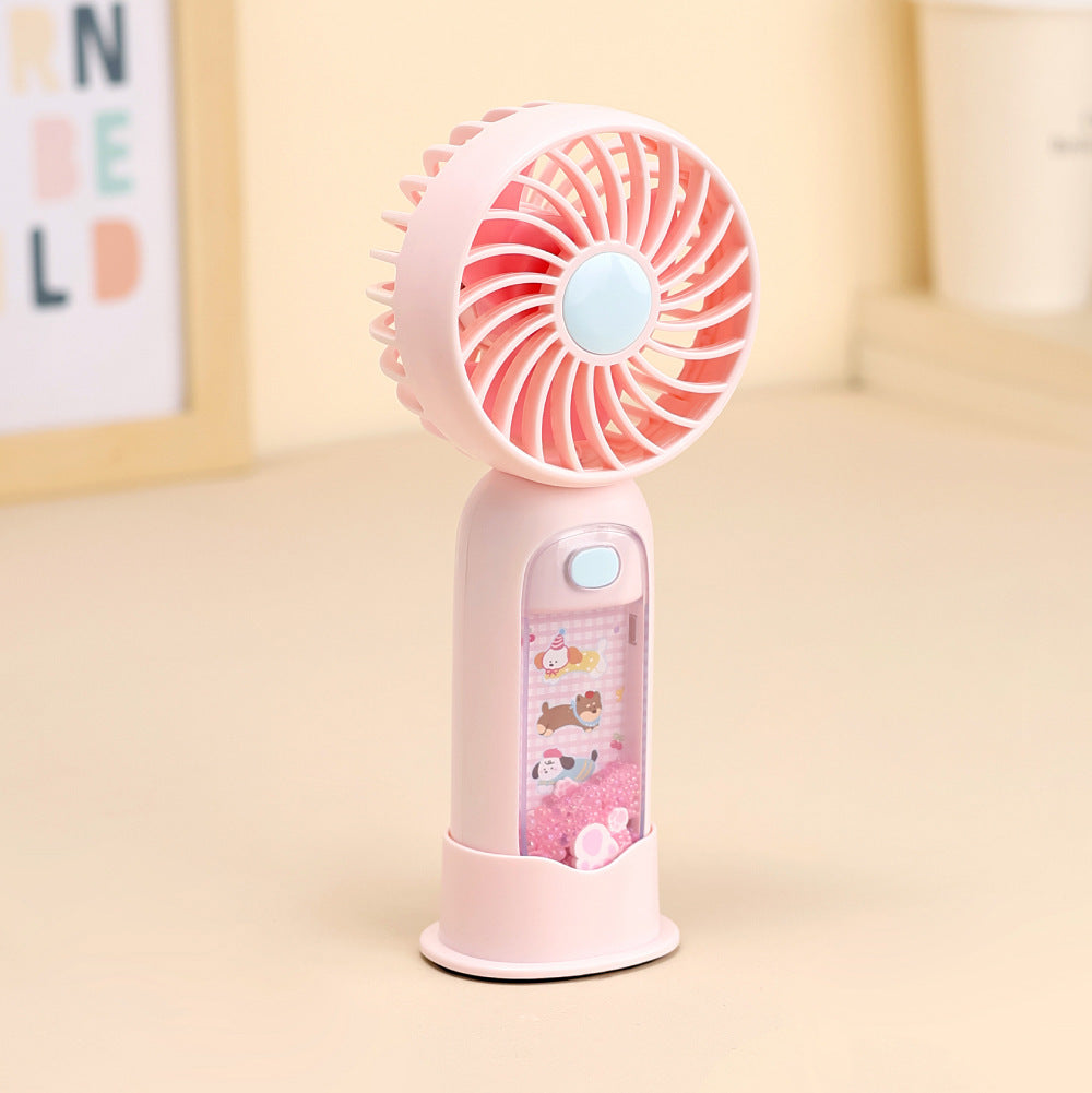 Mini oppladbar skrivebordsvifte Skanto