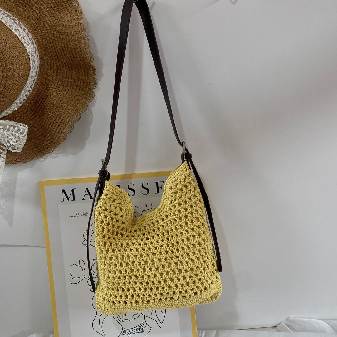 Tote bag i flettet materiale Skanto