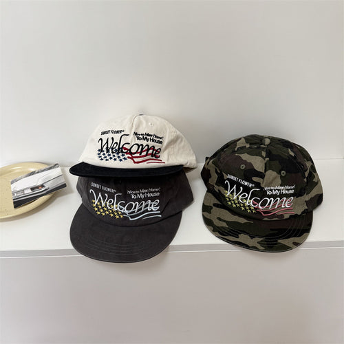 Herre Casual Brodert Baseball Cap Skanto 1783922050