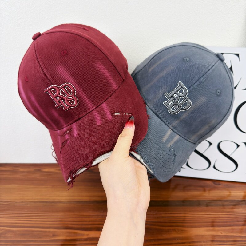 Kvinnenes Slitt Klassisk Bomulls Baseball Caps Skanto
