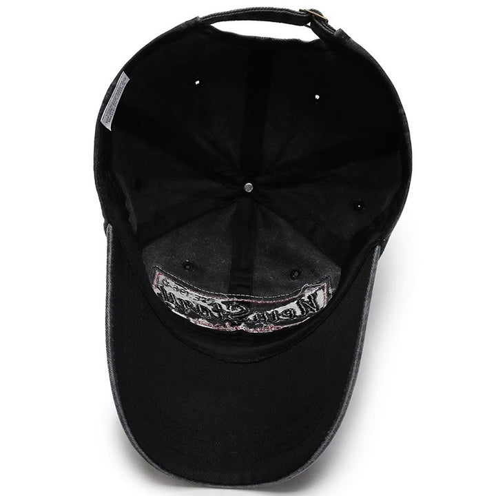 Herre Vintage-inspirert Brodert Casual Caps Skanto