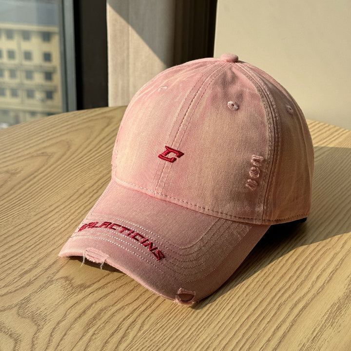 Herre Slitt Denim Baseball Caps Skanto