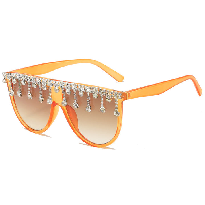 Dame Dekorativ Glamour-solbrille Skanto