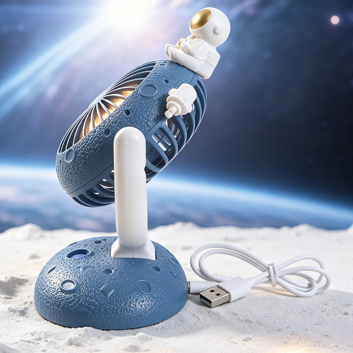 Dame Bærbar USB Bordvifte med kreativt Astronautdesign Skanto