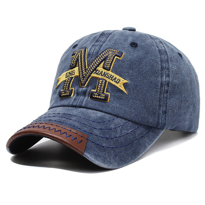 Herre Slitt Lapp Baseball Cap Skanto