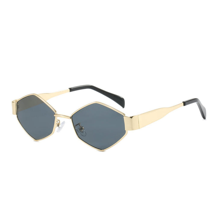 Dame geometrisk solbrille Skanto