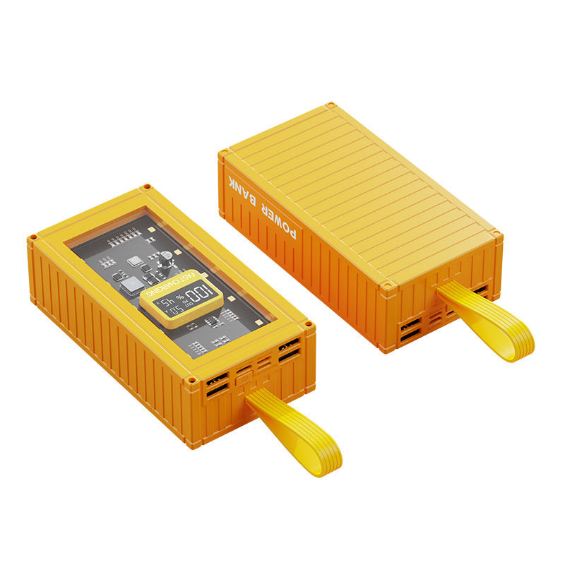 Multi-Lade Powerbank med LCD-skjerm Skanto