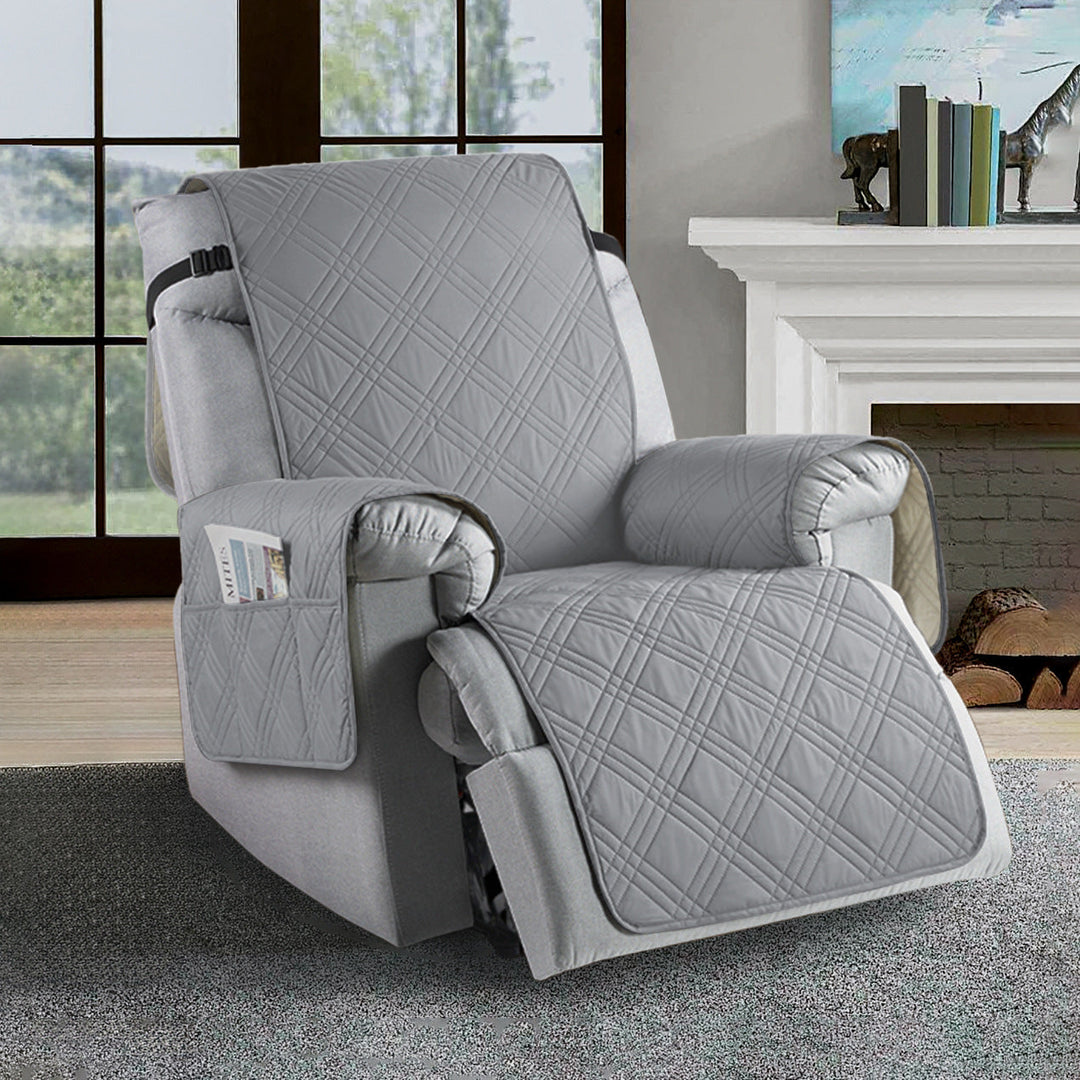Skanto | Vanntett Recliner Trekk | Slitesterk Mikrofiber, Flekkresistent & Universell Passform for Hjemmets Beskyttelse