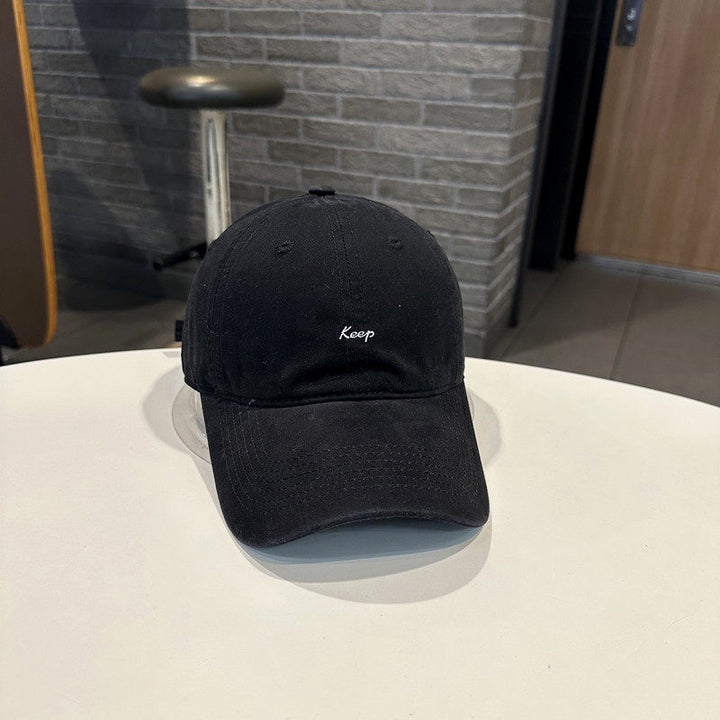 Herre Casual Justerbar Bomulls Baseballcap Skanto