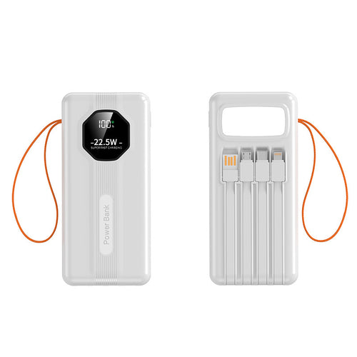 Bærbar Powerbank med multifunksjonell hurtiglade- og overvåkningsteknologi Skanto