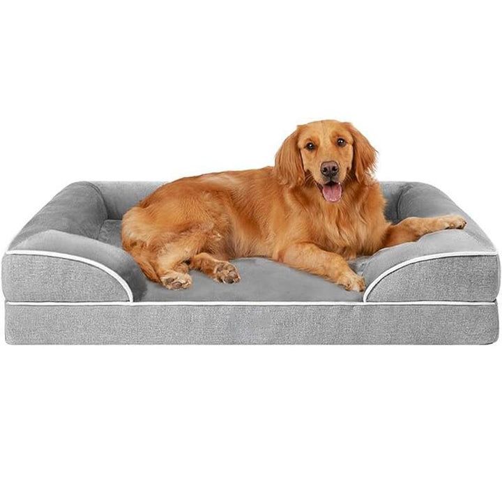 Ortopedisk støttende hundeseng