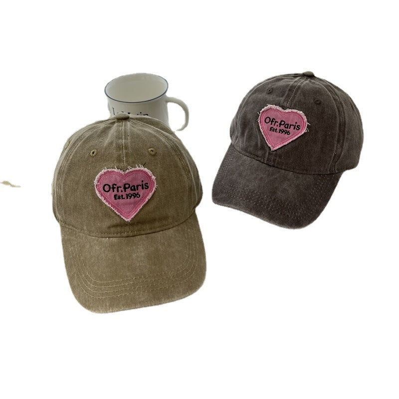 Kvinne Vintage-inspirert Brodert Baseballcap Skanto