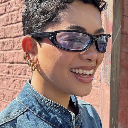 Women's Sporty Sunglasses with Ergonomic Frame and UV Protection Skanto