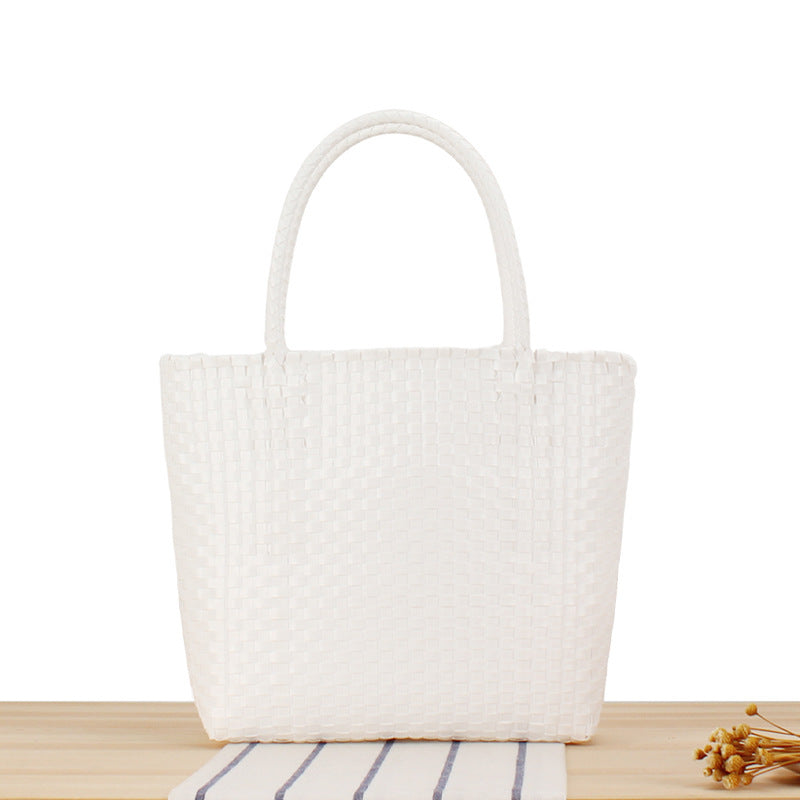 Padded tote bag in durable plastic fabric Skanto