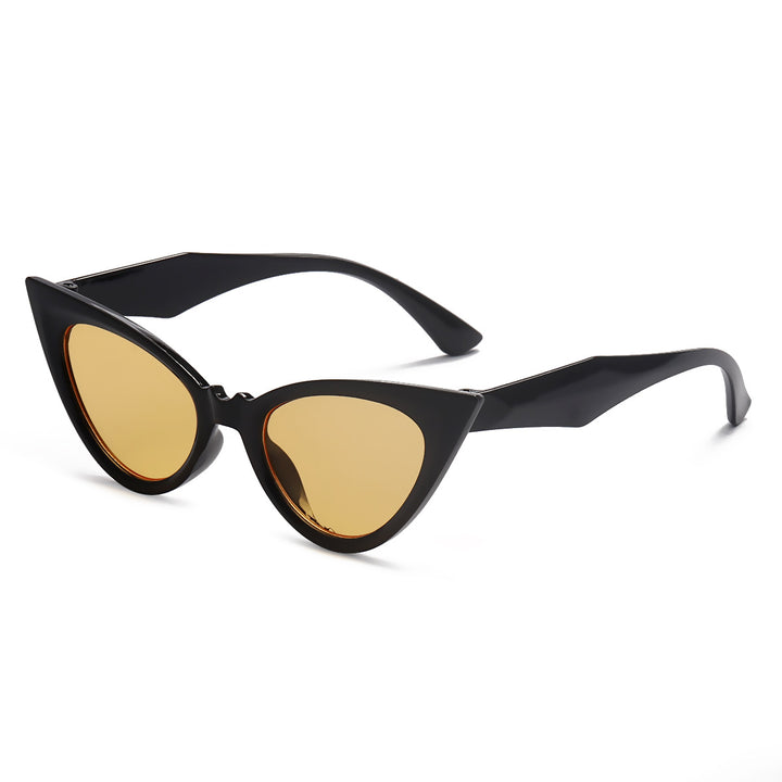 Dame Modische Katzenaugen Solbrille Skanto