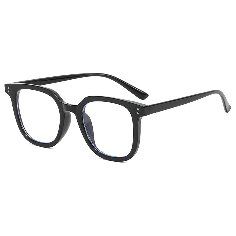 Dame kvadratisk designerbrille med tykk ramme og elegant profil Skanto