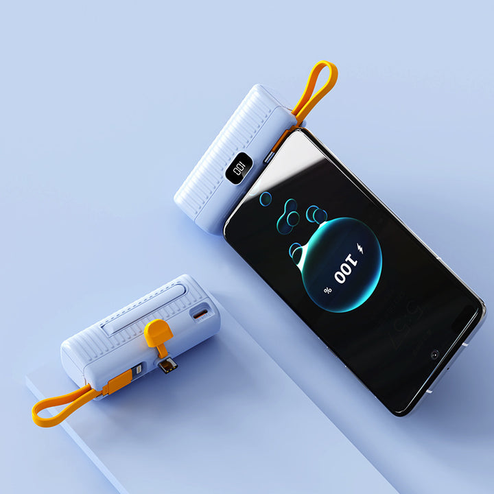 Kraftig powerbank med digital skjerm og innovativt design Skanto
