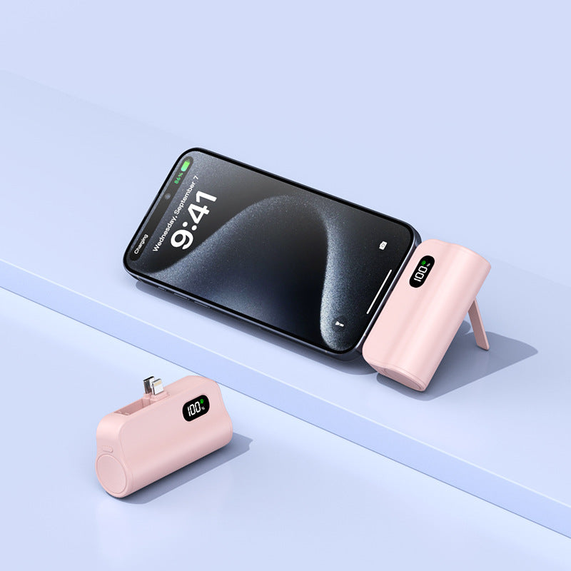 Kompakt Dual-Lade Powerbank med Digital skjerm Skanto