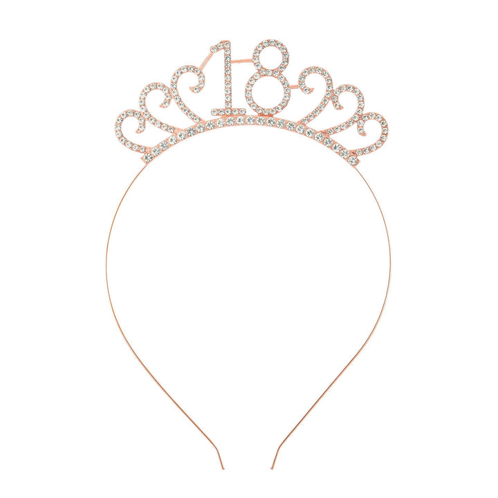 Dame Krystalltiara med personlig designet tallmotiv Skanto