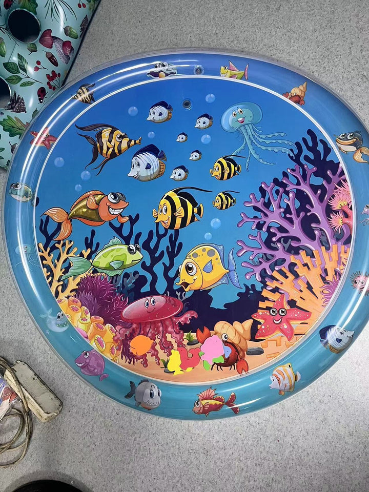 Kvinnenes oppblåsbare lekematte med maritimt design Skanto