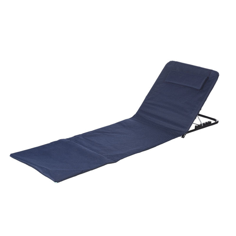 Lounge chair with adjustable headrest tray Skanto