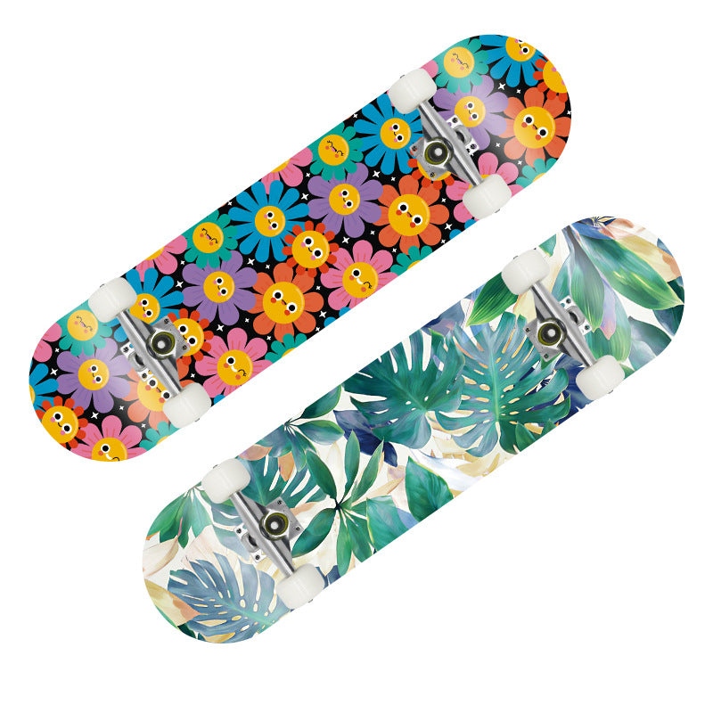 Dekorativ Skateboard Deck Skanto