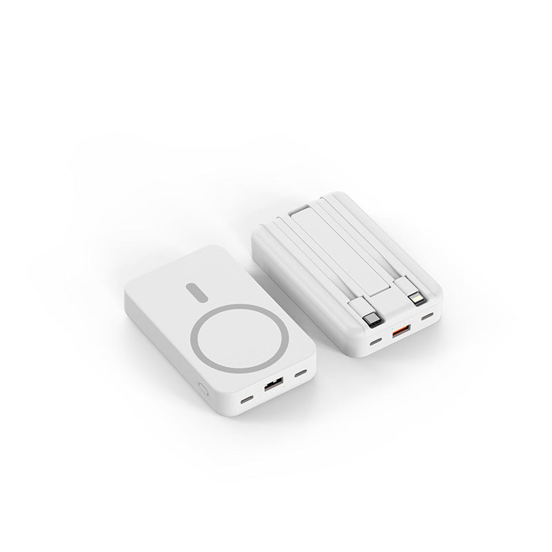 Kompakt powerbank med modulær hurtiglading funksjon Skanto