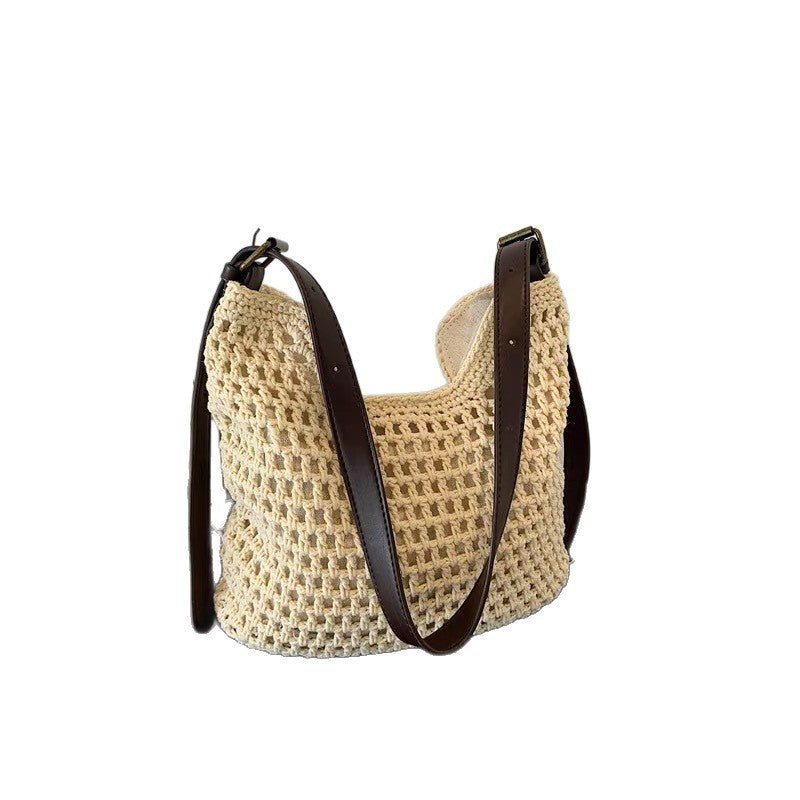 Tote bag i flettet materiale Skanto