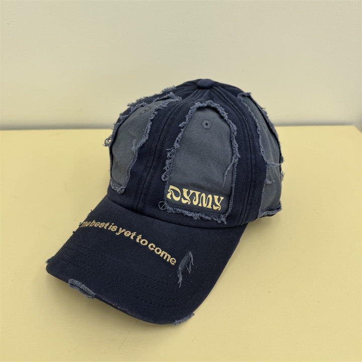 Herre Slitt Vintage Grafisk Baseball Cap Skanto