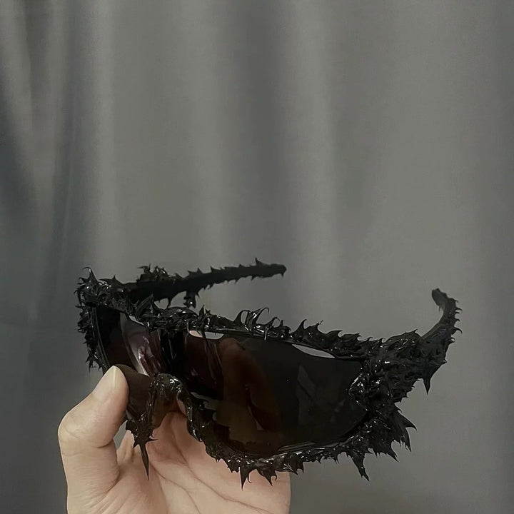 Dame moteriktig solbrille Skanto