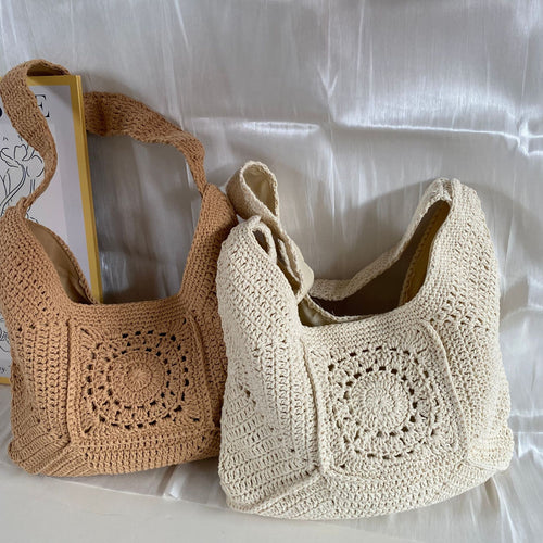 Håndknyttede shoppingveske Skanto