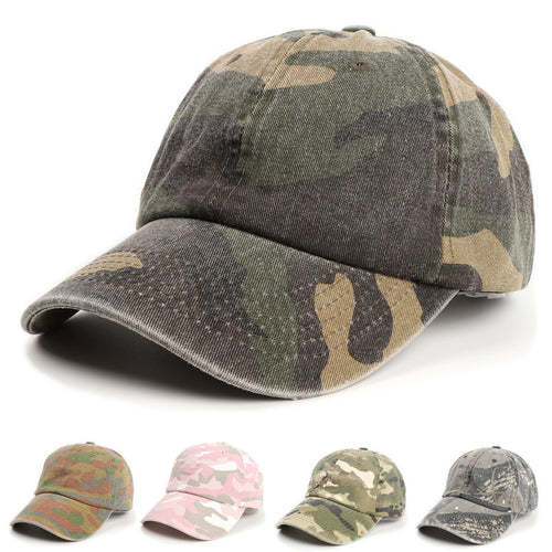 Unisex Camo Print Justerbar Baseball Caps Skanto