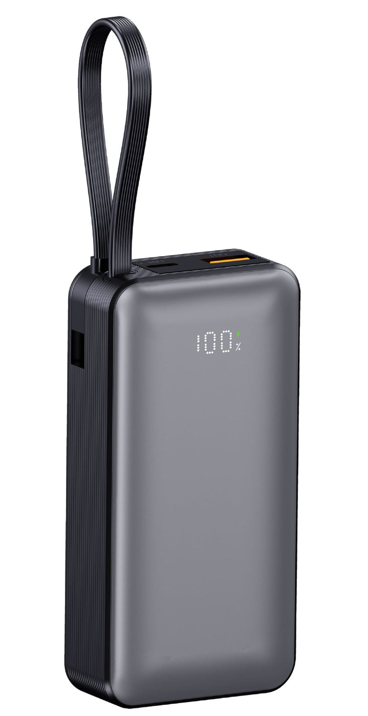 Høyytelses powerbank med intuitivt LED-display Skanto