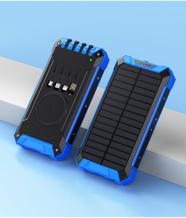 Solcelledrevet powerbank Skanto