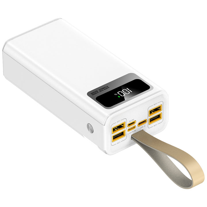 Multifunksjonell powerbank med integrert LED-belysning Skanto