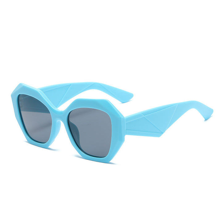 Damer eksepsjonell polygonal solbrille Skanto