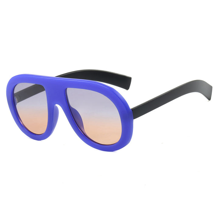 Women's oversized sunglasses in futuristic design Skanto