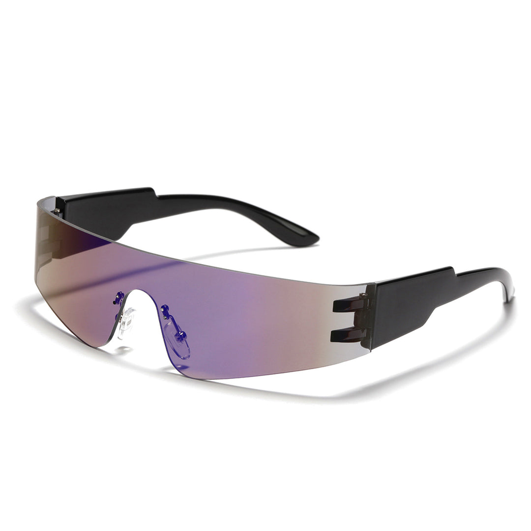 Dame futuristiske sports solbriller med optimal UV-beskyttelse Skanto